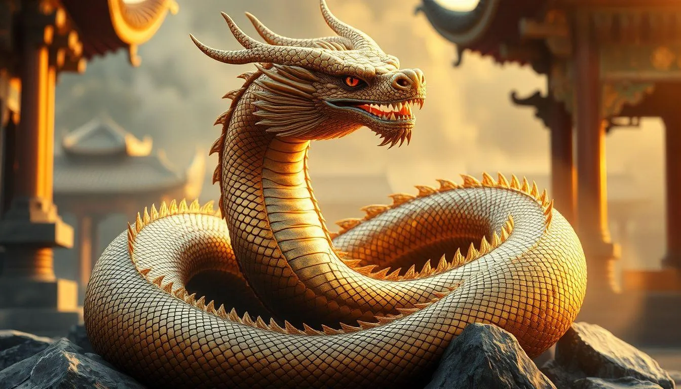 Simbolisme Ular Naga dalam Berbagai Tradisi Budaya (c) Ilustrasi AI