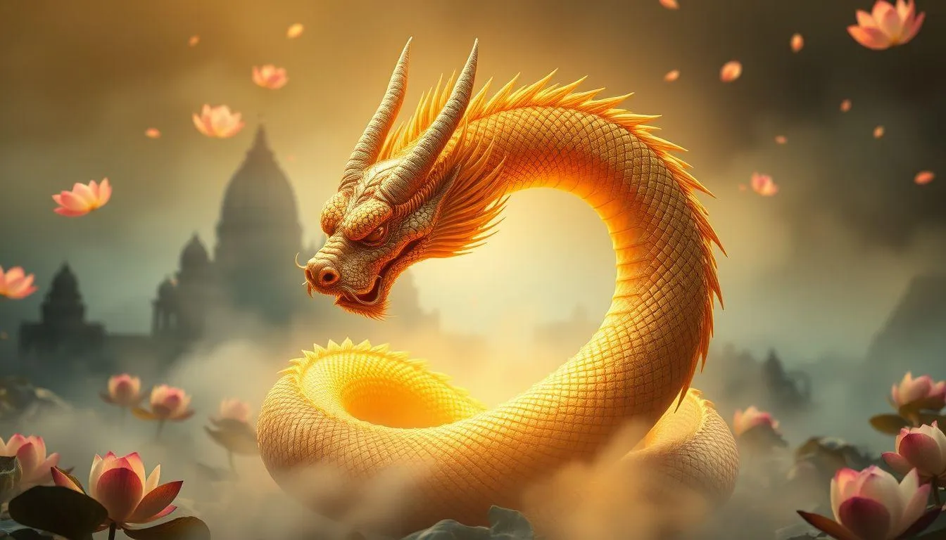 Tafsir Mimpi Bertemu Ular Naga Menurut Primbon Jawa (c) Ilustrasi AI
