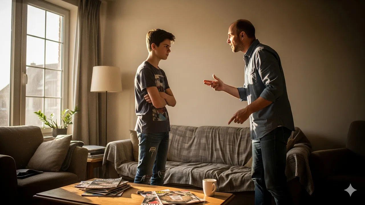 Pengertian dan Makna Umum Mimpi Bertengkar dengan Ayah (c) Ilustrasi AI