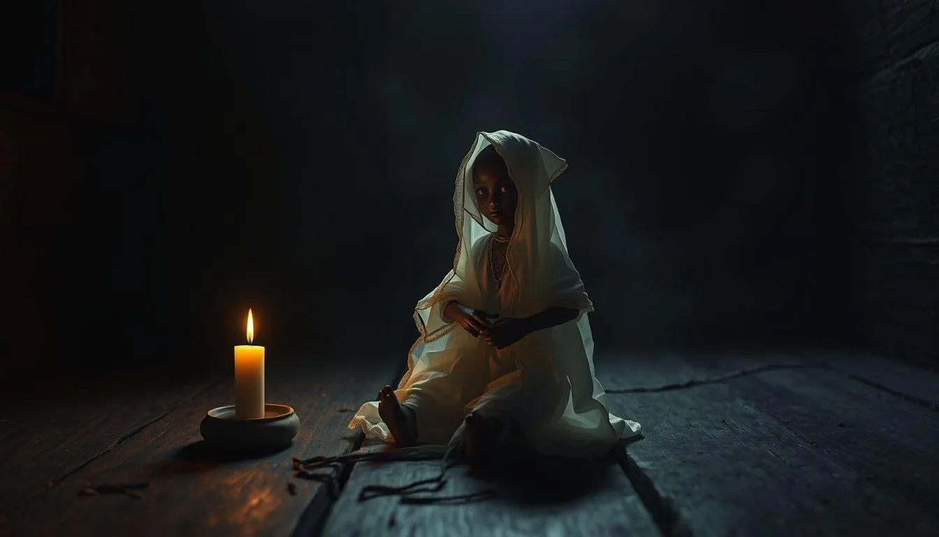 Berbagai Skenario Mimpi Boneka Pocong dan Maknanya (c) Ilustrasi AI