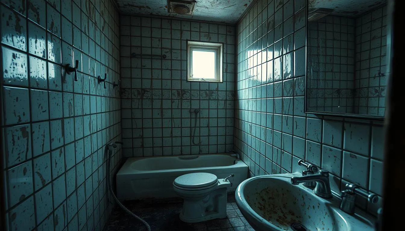 Pengertian dan Makna Dasar Mimpi Buang Air Kecil di Kamar Mandi Kotor (c) Ilustrasi AI