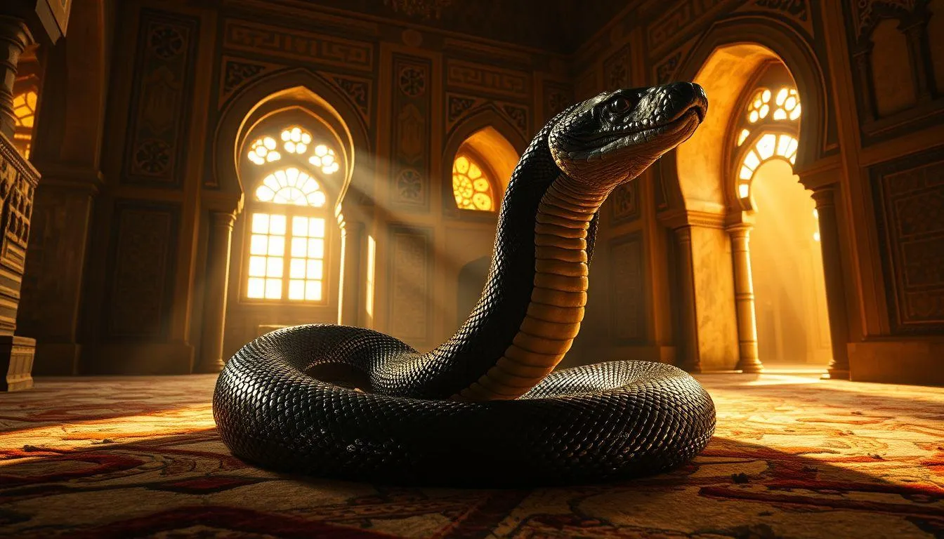 Tafsir Mimpi Ular dalam Islam (c) Ilustrasi AI