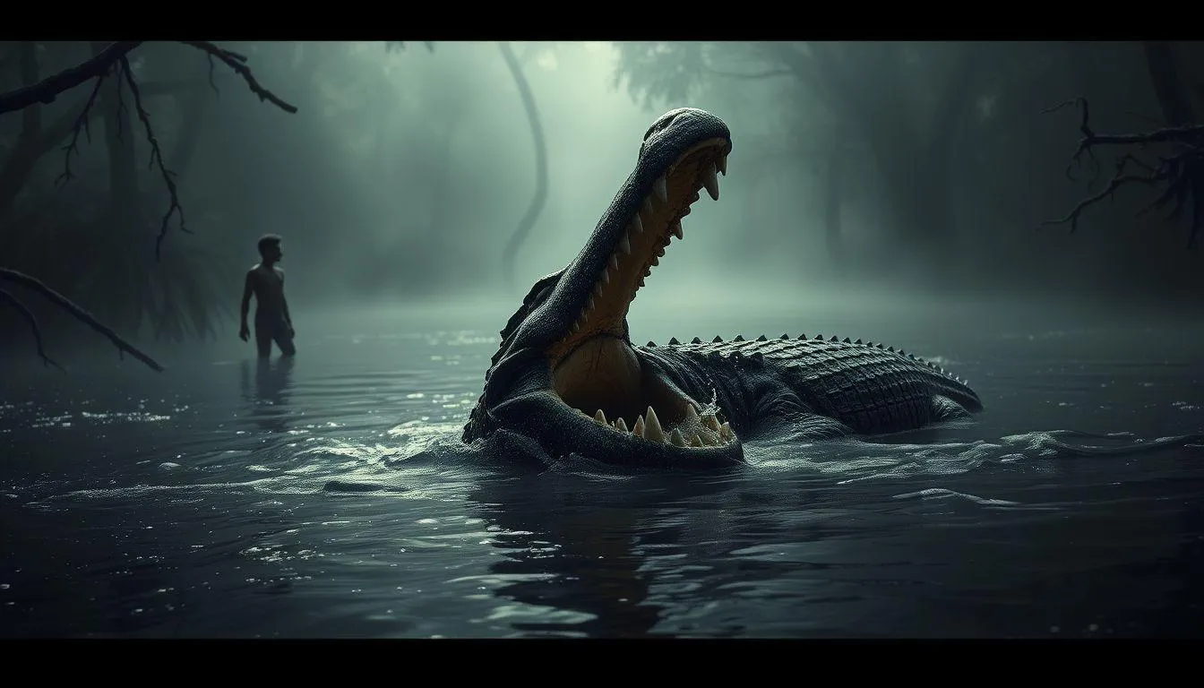 Perspektif Psikologis tentang Mimpi Buaya Makan Orang (c) Ilustrasi AI