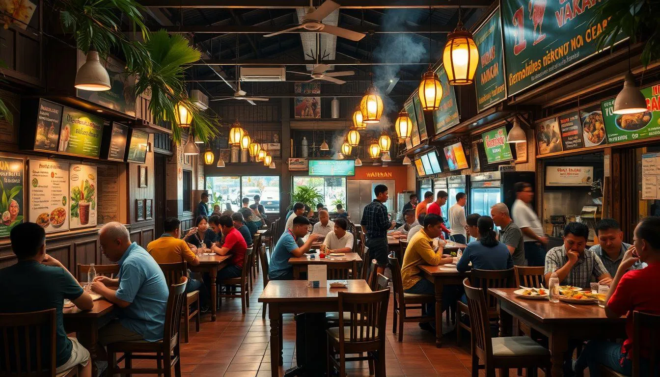 Tafsir Mimpi Buka Warung Makan Berdasarkan Kondisi (c) Ilustrasi AI