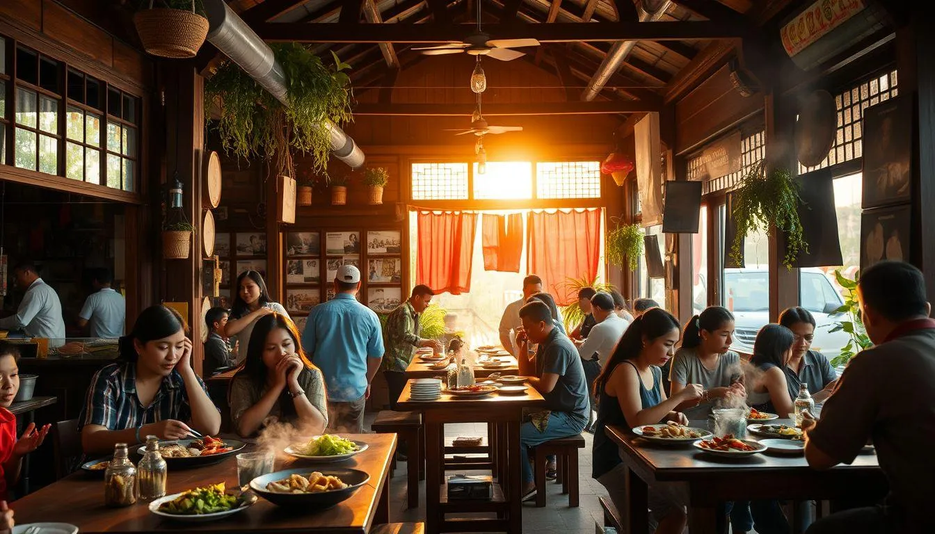 Makna Spiritual dan Simbolis Warung Makan dalam Mimpi (c) Ilustrasi AI