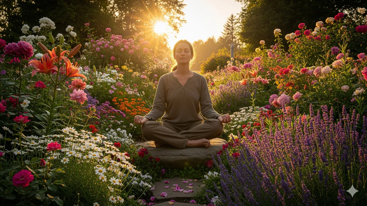 Hikmah di Balik Mimpi Bunga (c) Ilustrasi AI