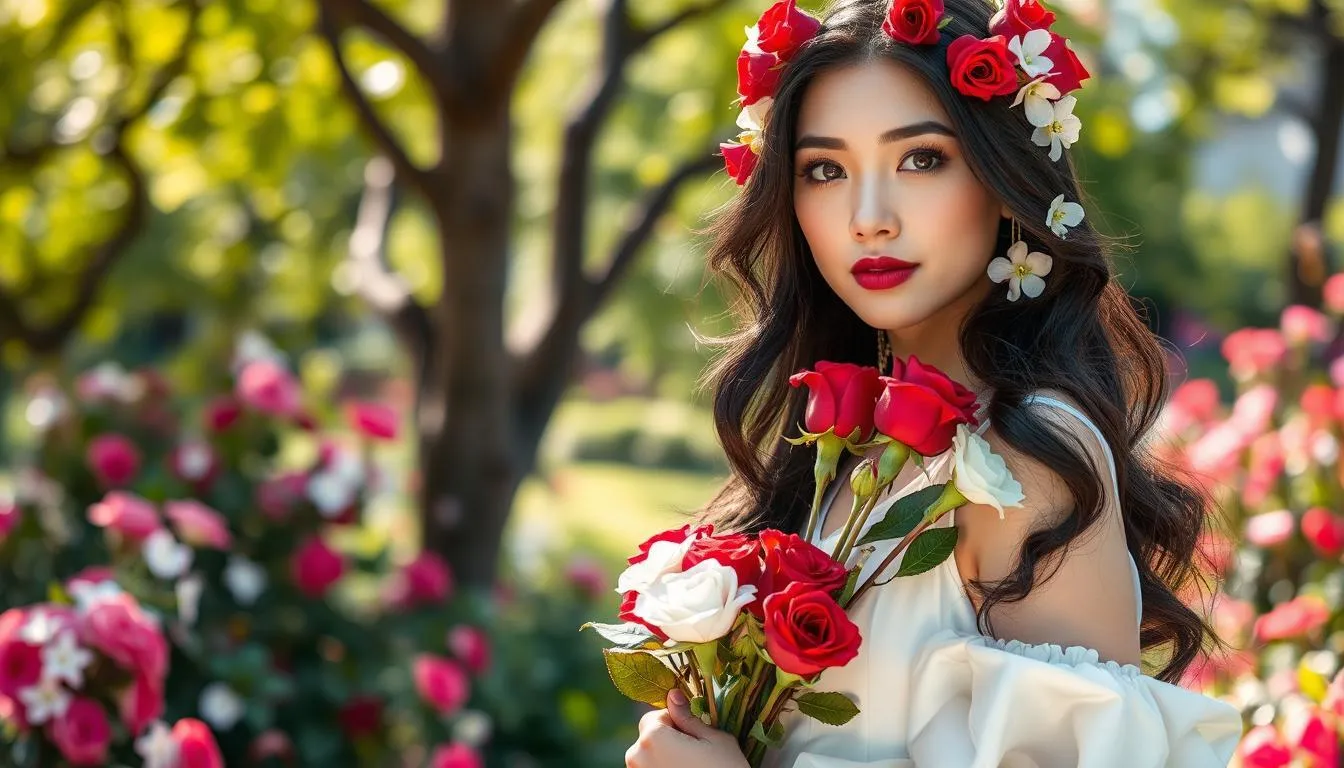 Jenis-jenis Mimpi Bunga dan Maknanya (c) Ilustrasi AI