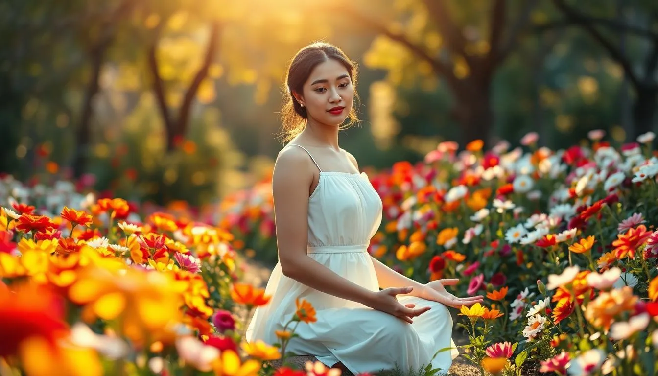 Simbolisme Bunga dalam Mimpi (c) Ilustrasi AI
