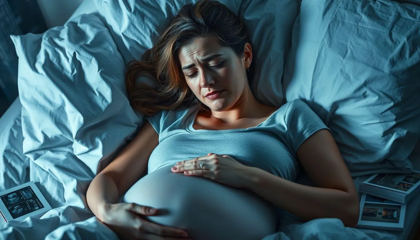 Pengertian dan Makna Mimpi Buruk Saat Hamil (c) Ilustrasi AI