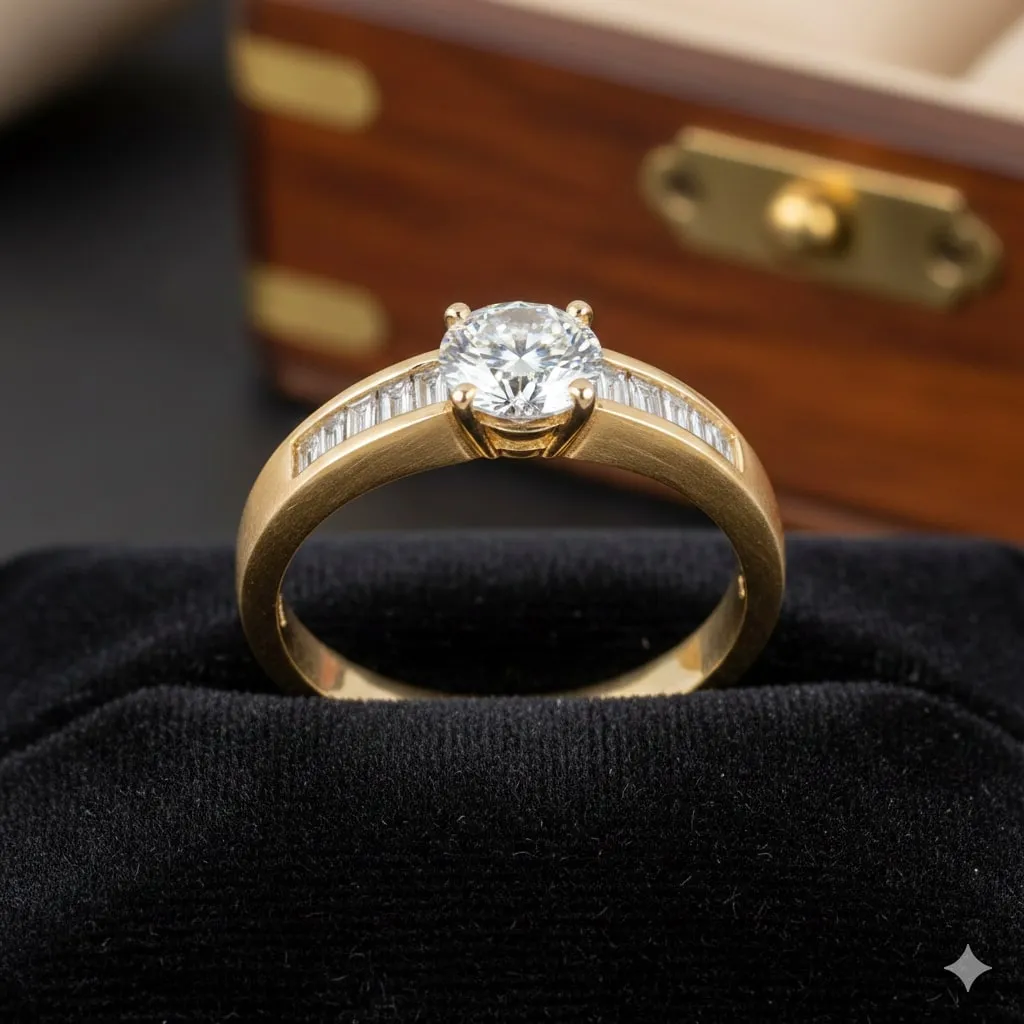 Pengertian dan Makna Dasar Mimpi Cincin Emas Diambil Orang (c) Ilustrasi AI