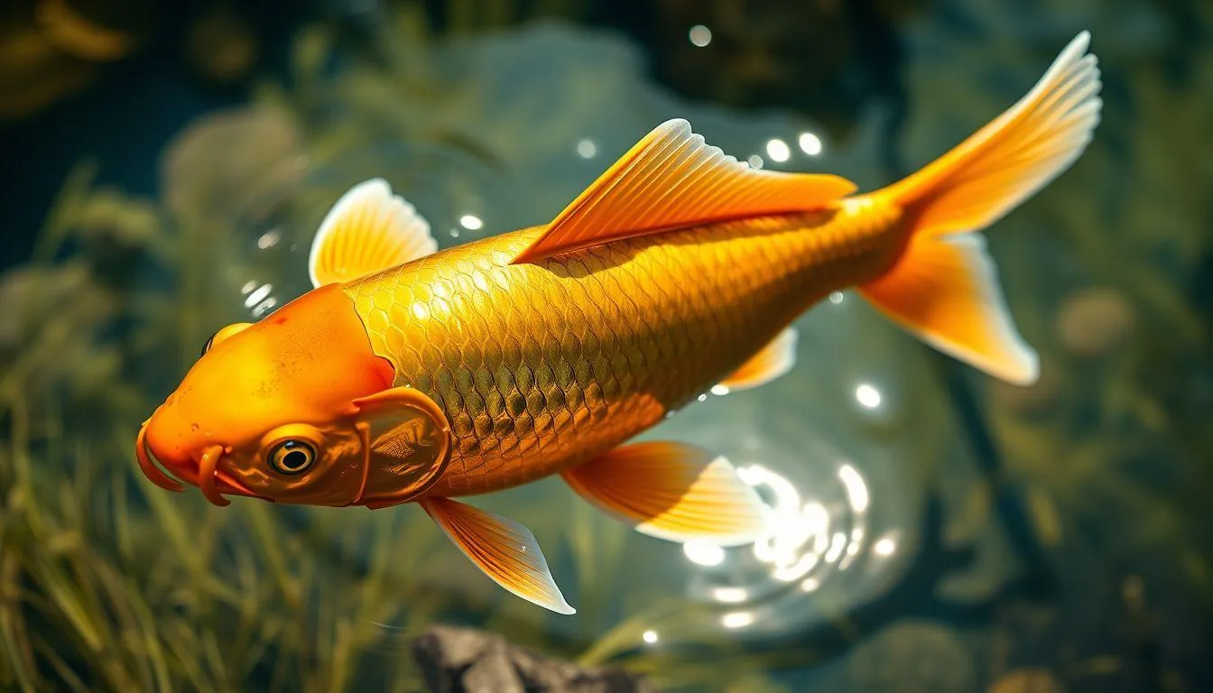 Makna Spiritual dan Psikologis Mimpi Dapat Ikan Mas (c) Ilustrasi AI