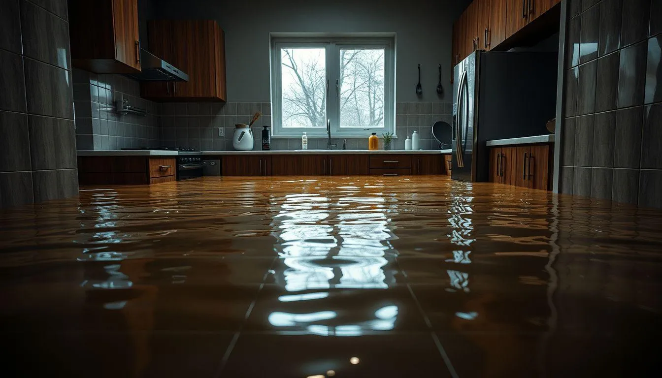 Cara Menyikapi Mimpi Dapur Rumah Banjir (c) Ilustrasi AI