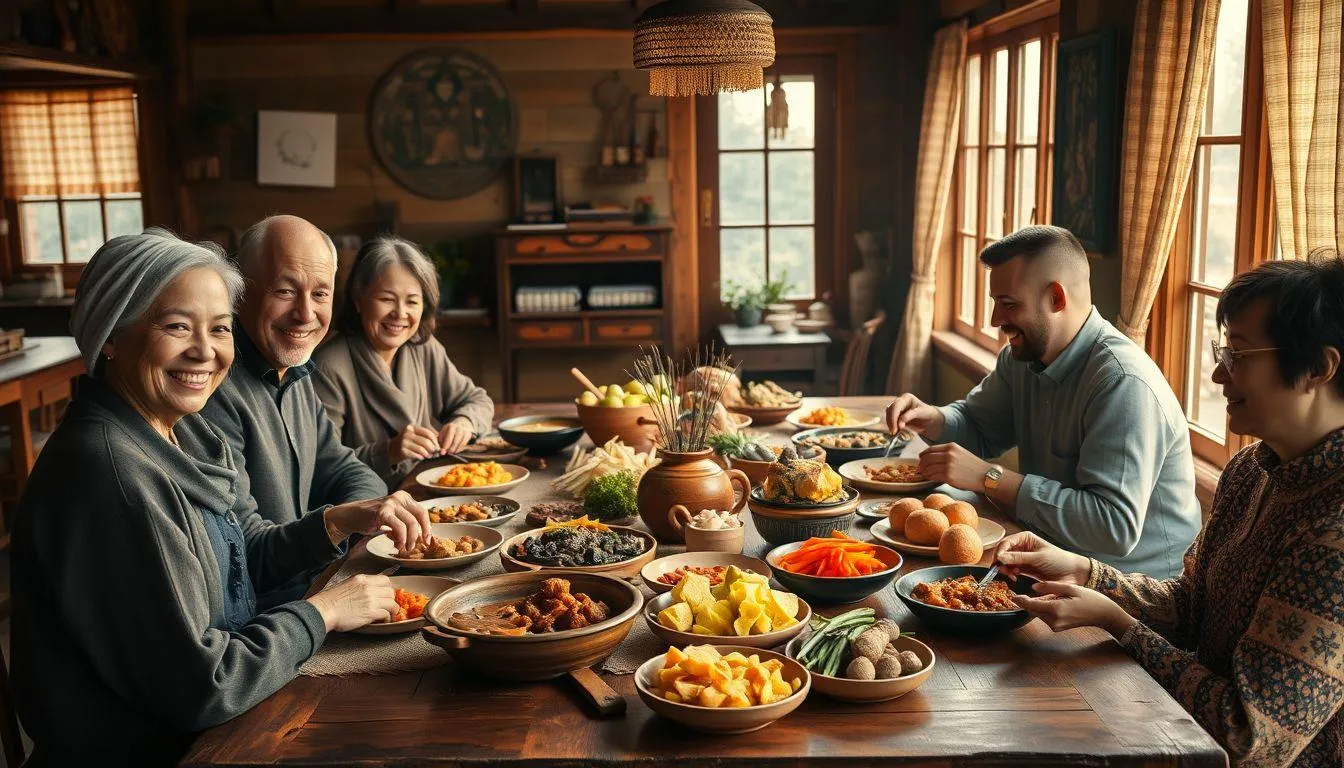 Makna Mimpi Diajak Makan Berdasarkan Konteks dan Situasi (c) Ilustrasi AI