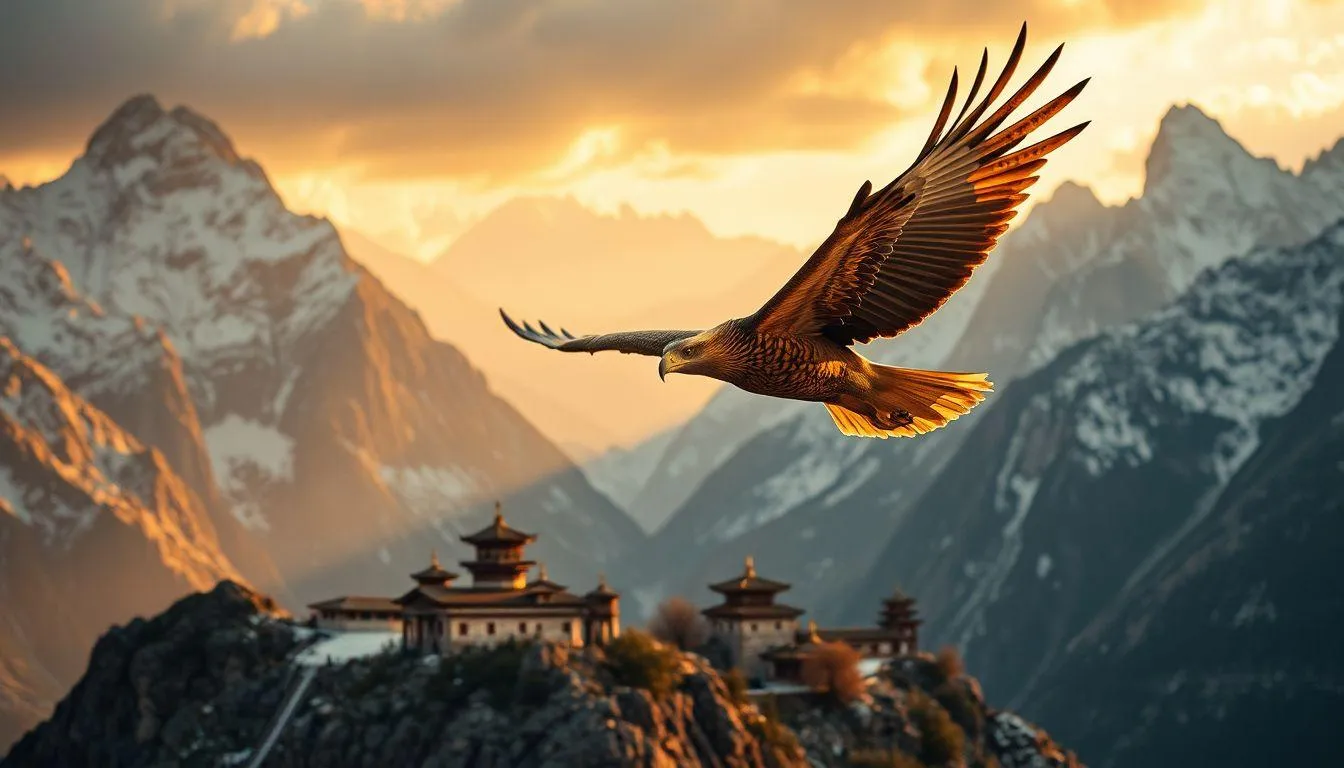 Variasi dan Konteks Mimpi Terbang Bersama Elang (c) Ilustrasi AI