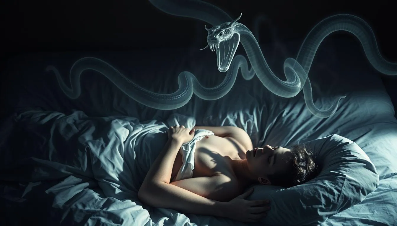 Perspektif Psikologi tentang Mimpi Didatangi Ular (c) Ilustrasi AI