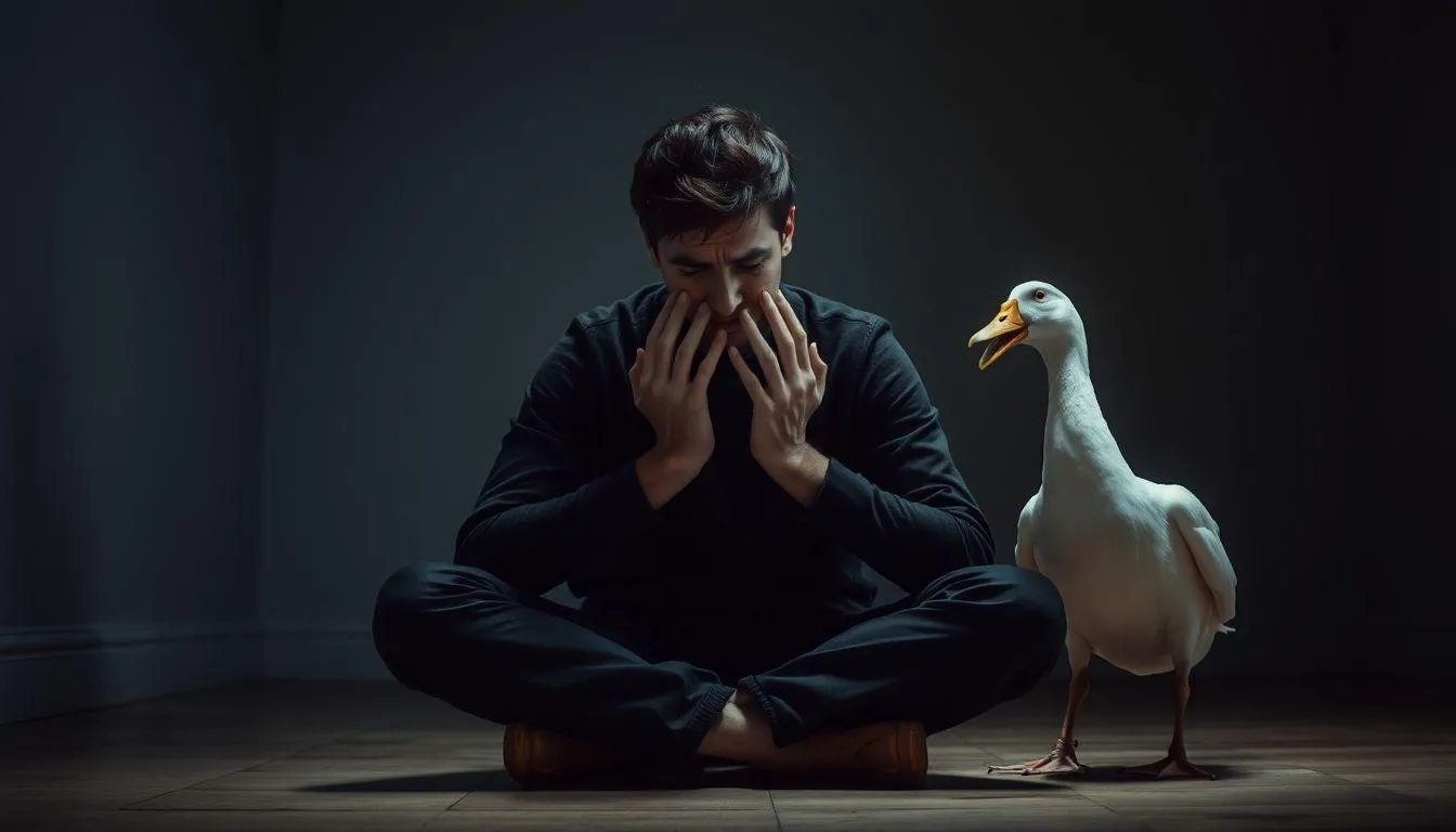 Interpretasi Mimpi Digigit Bebek dalam Berbagai Konteks (c) Ilustrasi AI