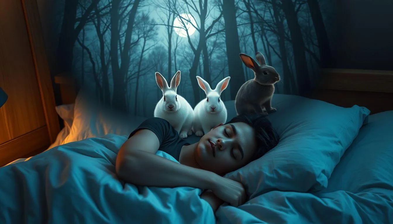 Konteks dan Variasi Mimpi Digigit Kelinci (c) Ilustrasi AI