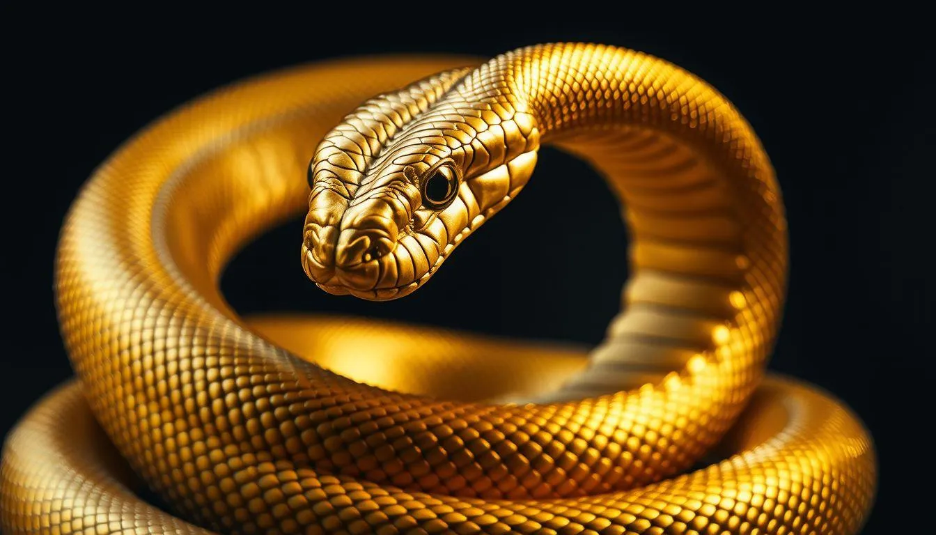 Perbedaan Makna Berdasarkan Jenis dan Karakteristik Ular (c) Ilustrasi AI