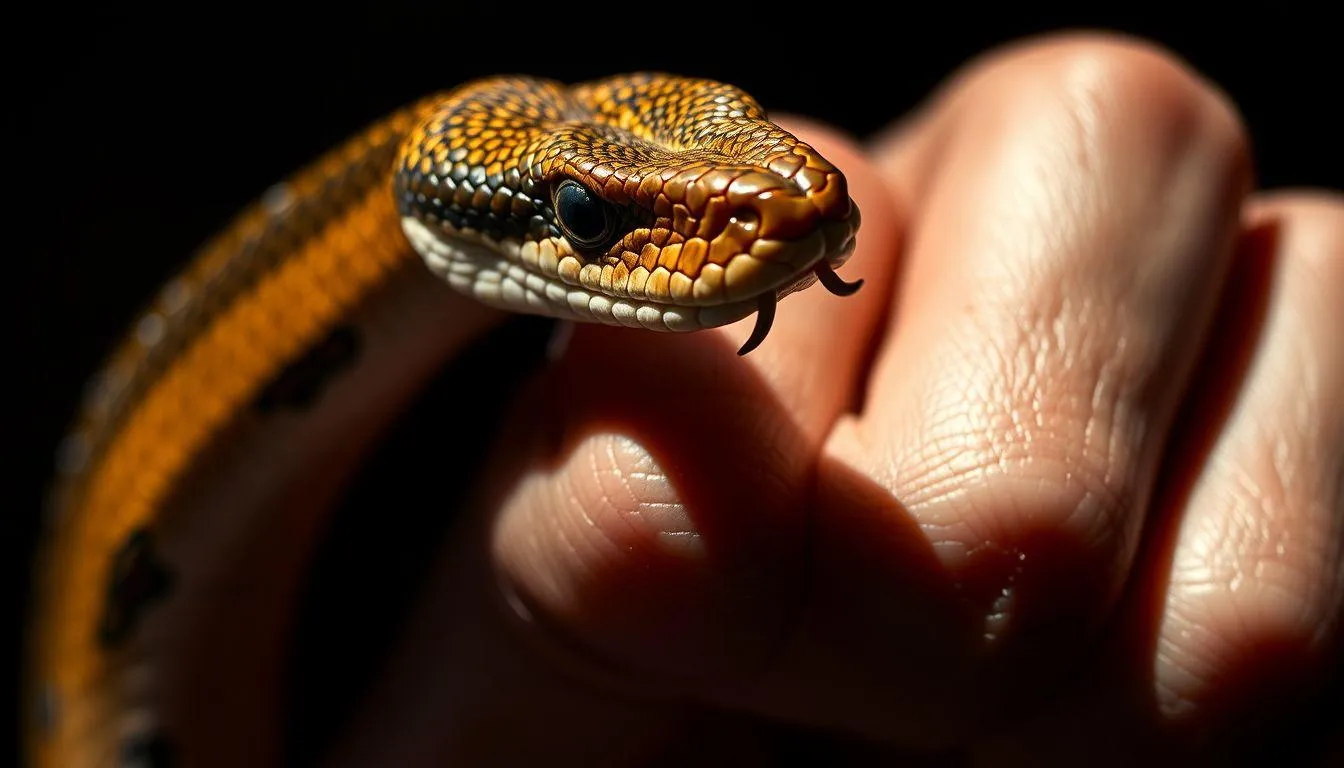 Arti Mimpi Digigit Ular di Jempol Tangan Kanan Makna dan Penjelasan(00)