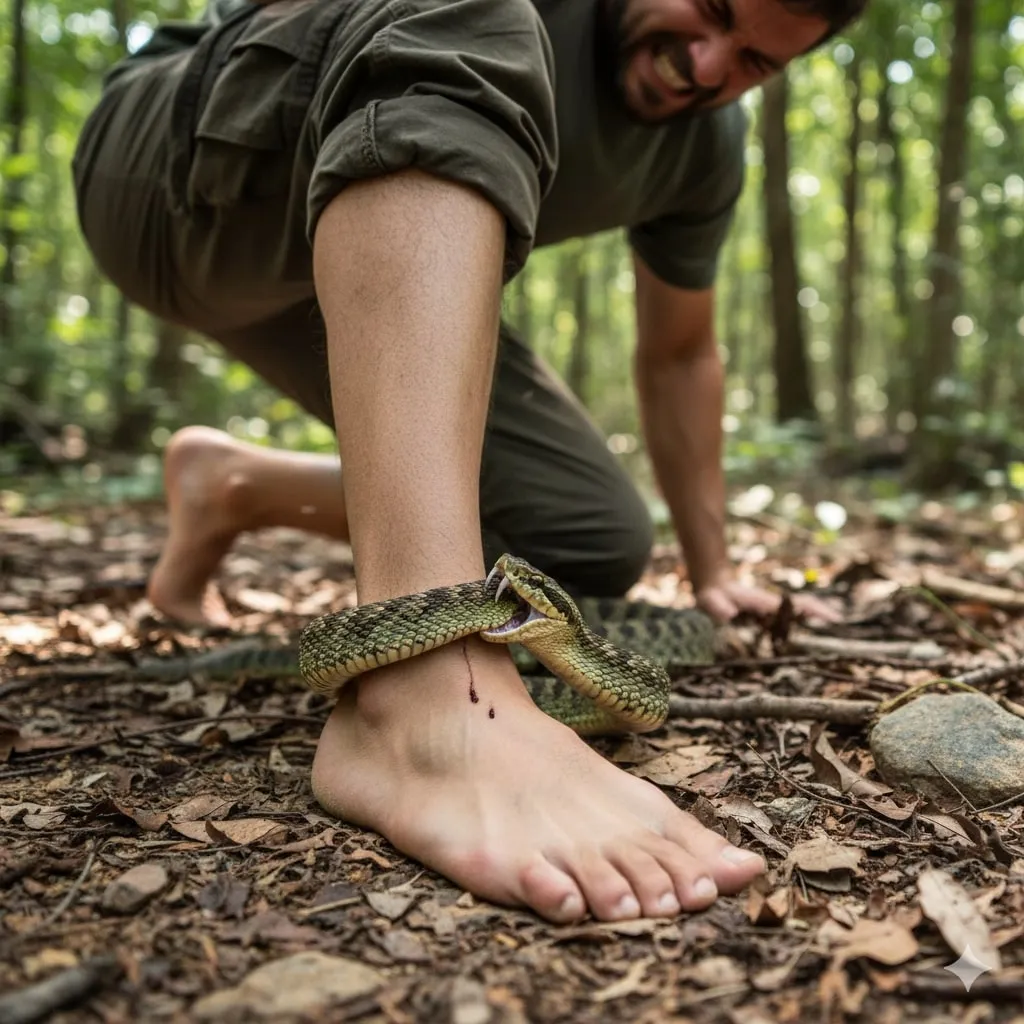 Makna Berdasarkan Lokasi Gigitan di Kaki (c) Ilustrasi AI
