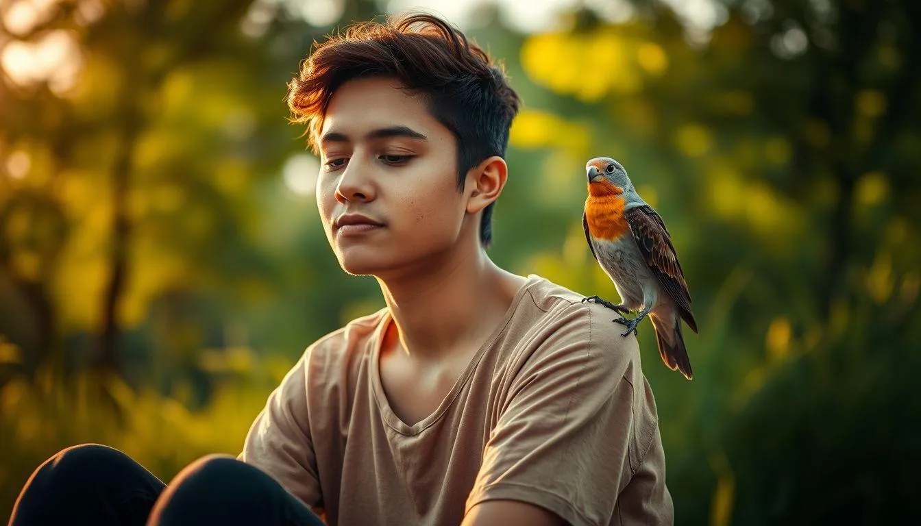 Pengertian dan Makna Umum Mimpi Dihinggapi Burung (c) Ilustrasi AI