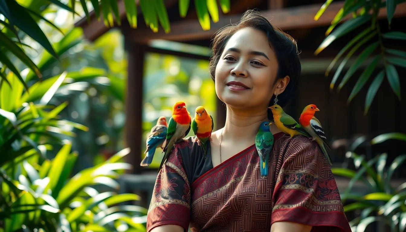 Arti Mimpi Dihinggapi Burung Menurut Primbon Jawa (c) Ilustrasi AI