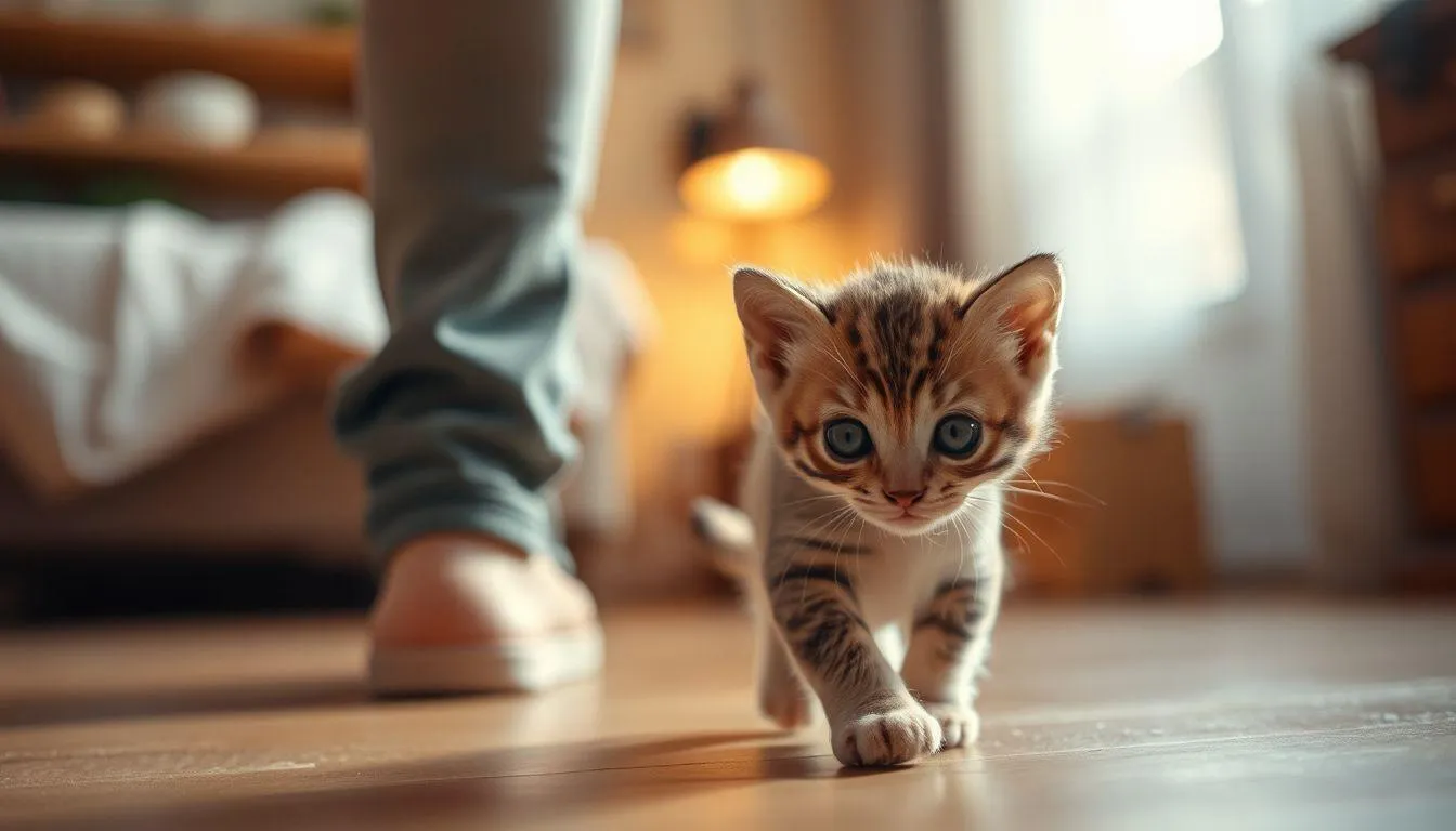 Makna Psikologis Mimpi Diikuti Kucing Kecil (c) Ilustrasi AI