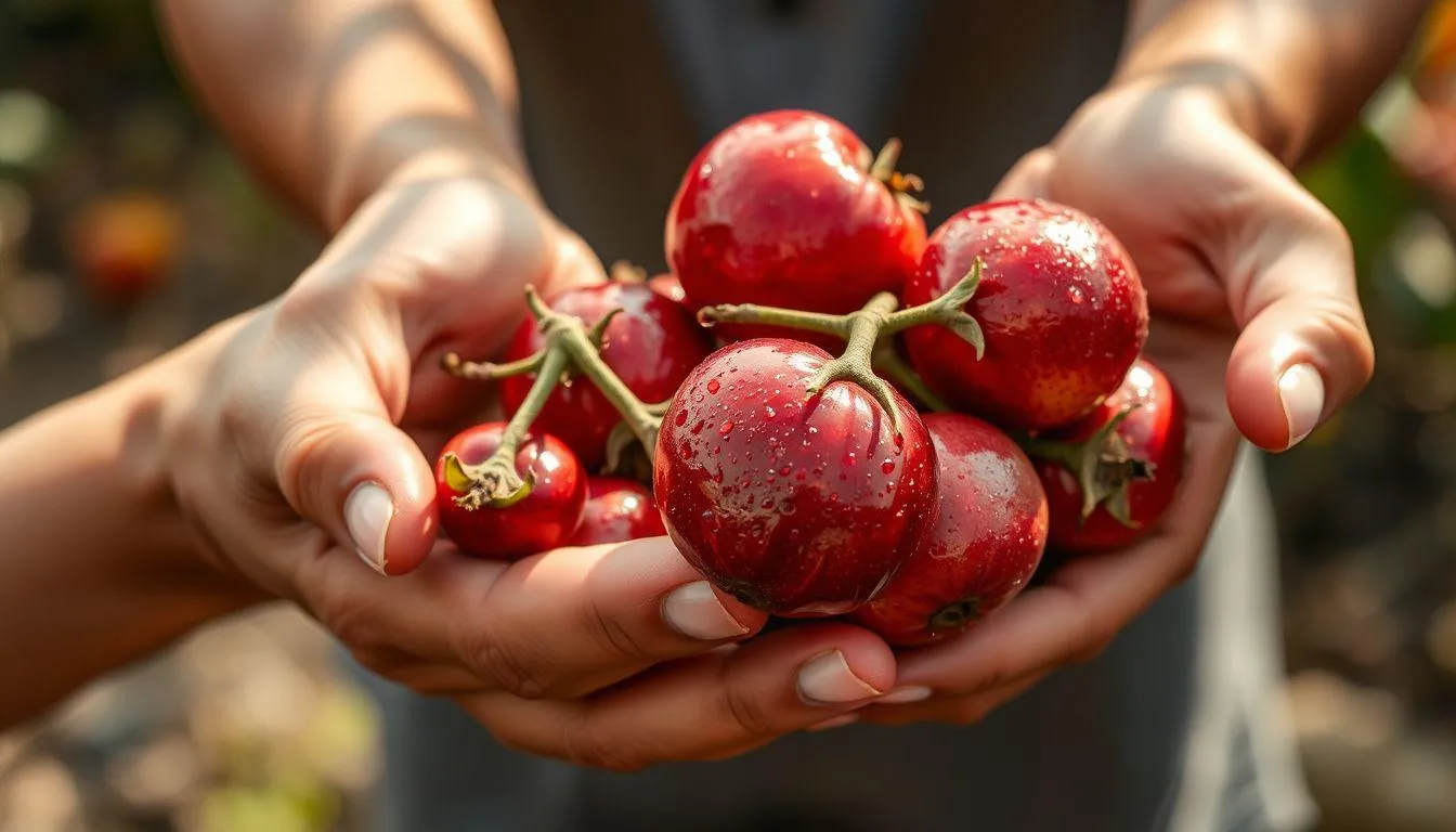 Pengertian dan Makna Umum Mimpi Dikasih Buah Jambu Air Merah (c) Ilustrasi AI
