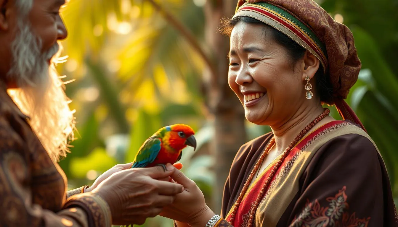 Pandangan Primbon Jawa tentang Mimpi Dikasih Burung (c) Ilustrasi AI