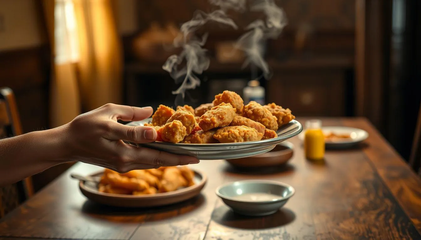 Makna Umum Mimpi Dikasih Makan Ayam Goreng (c) Ilustrasi AI