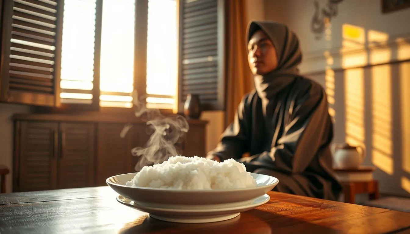 Perspektif Islam tentang Mimpi Menerima Makanan (c) Ilustrasi AI