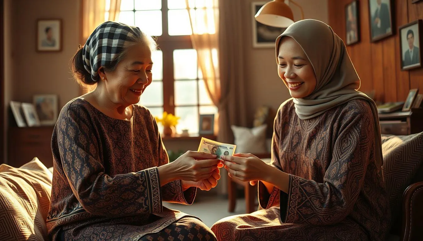 Makna Umum Mimpi Dikasih Uang Sama Mertua (c) Ilustrasi AI