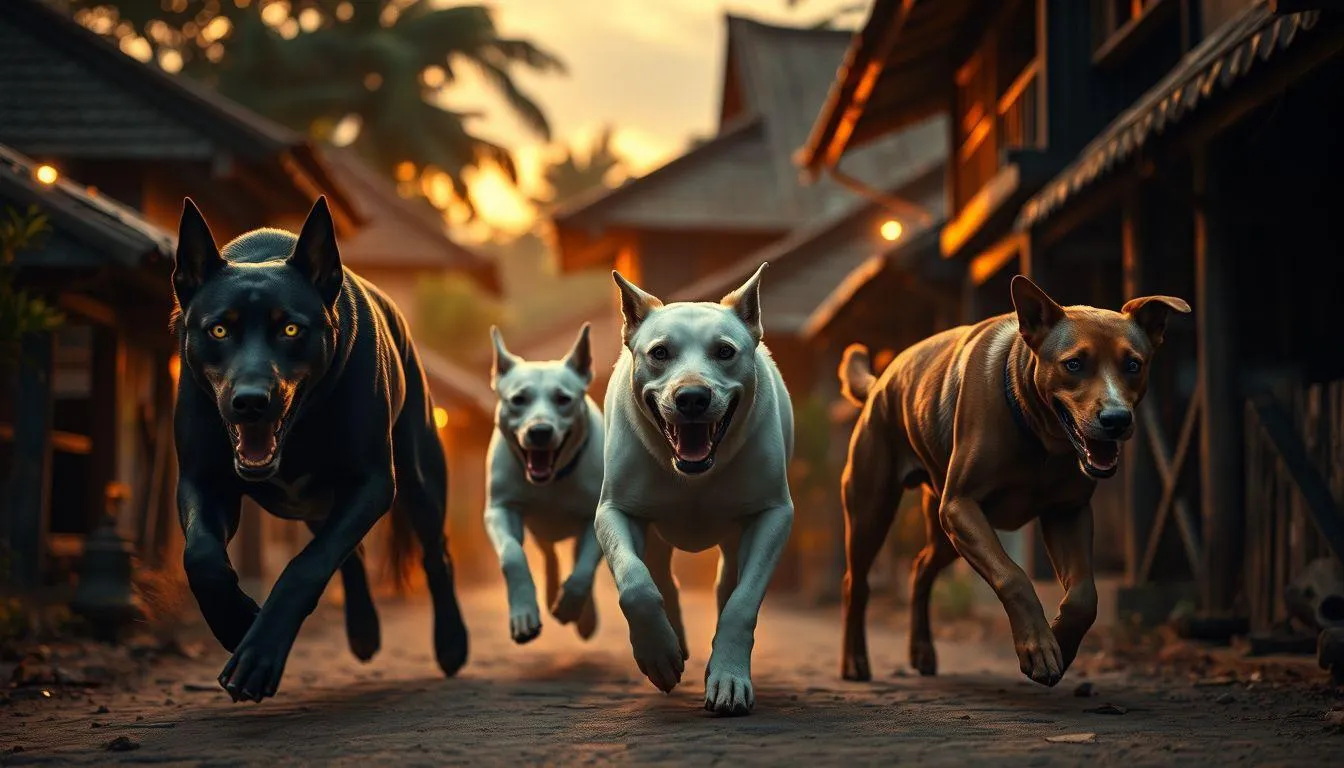 Tafsir Mimpi Dikejar Anjing Menurut Primbon Jawa (c) Ilustrasi AI