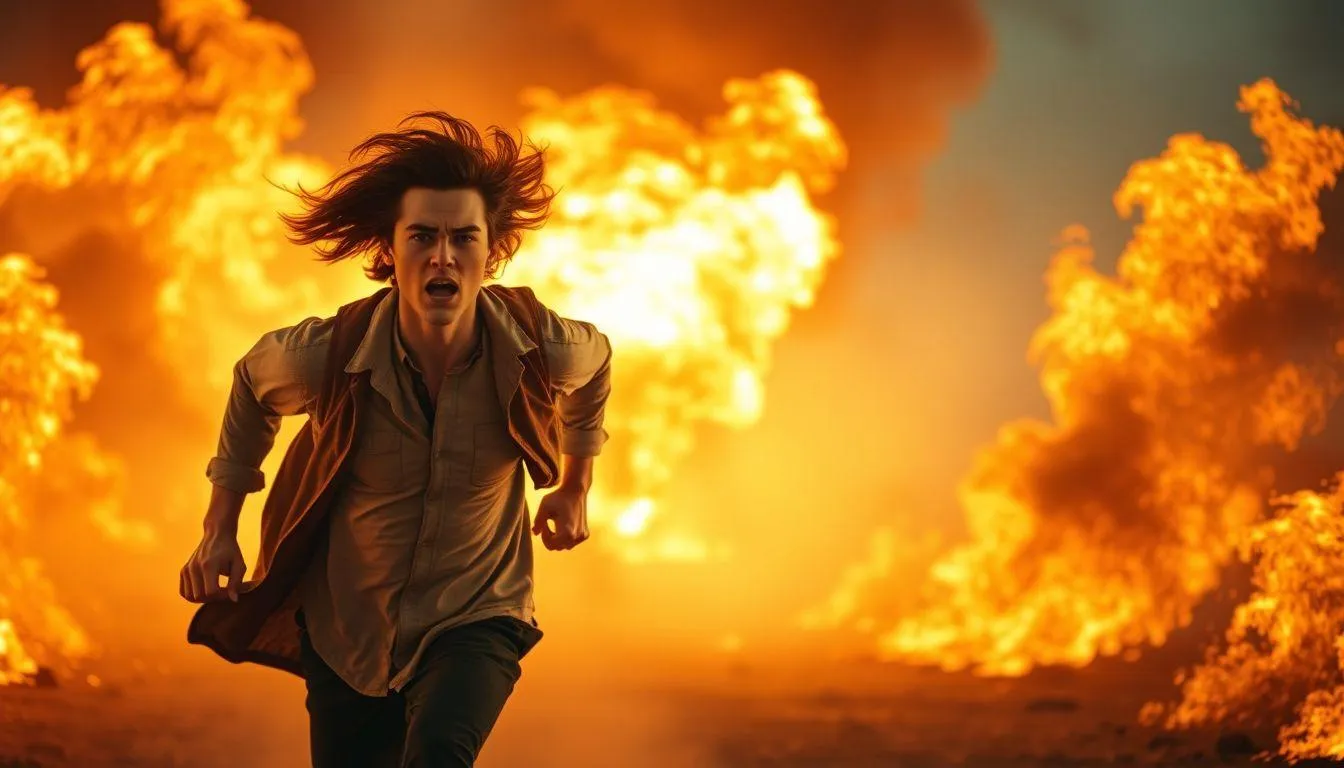 Makna Mimpi Dikejar Api Menurut Berbagai Tradisi (c) Ilustrasi AI