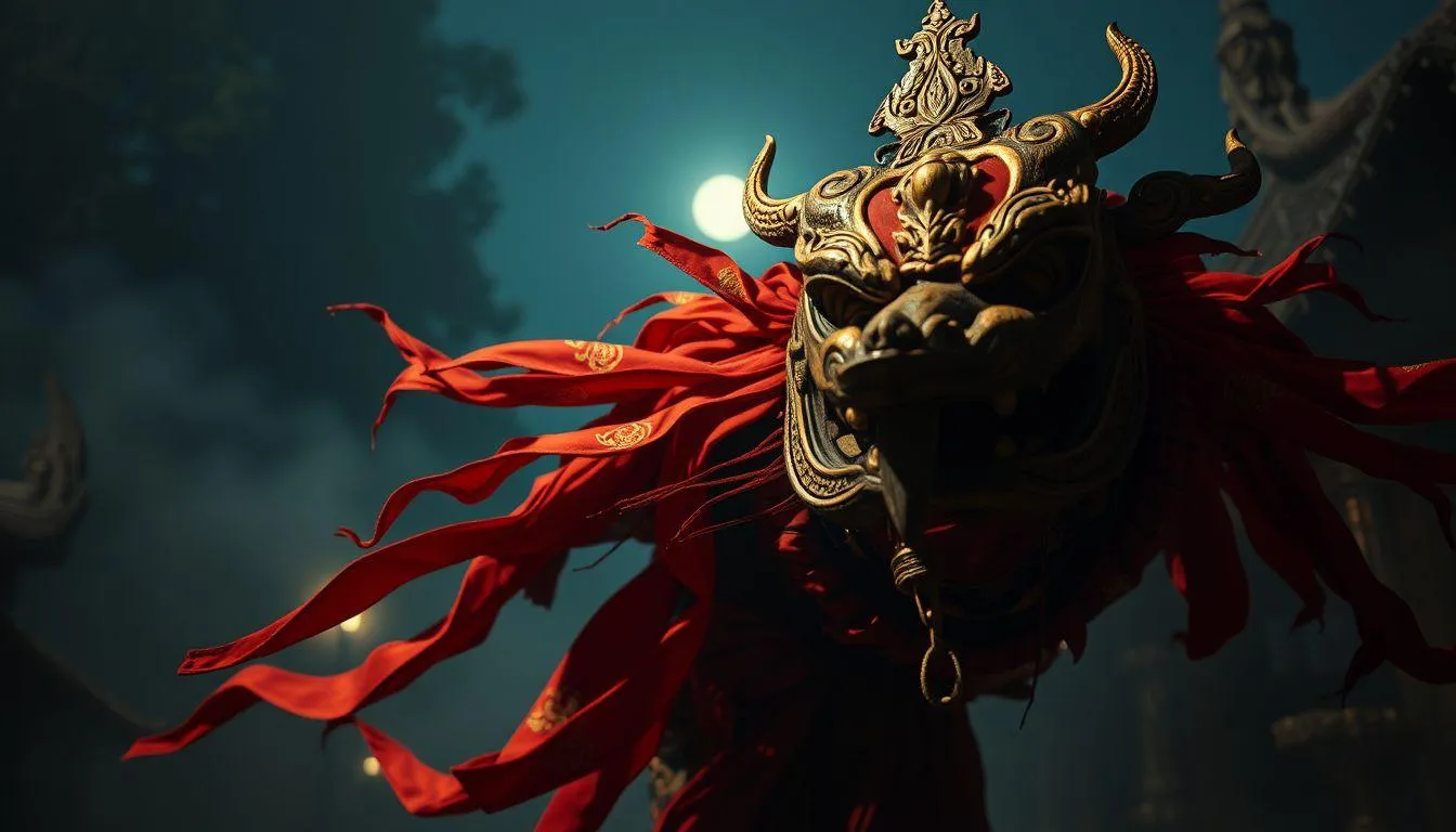 Pengantar: Memahami Fenomena Mimpi Dikejar Barongan (c) Ilustrasi AI