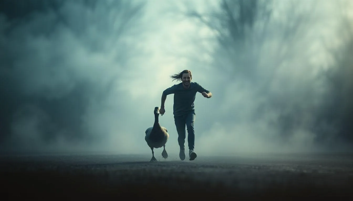 Pengenalan Arti Mimpi Dikejar Bebek (c) Ilustrasi AI