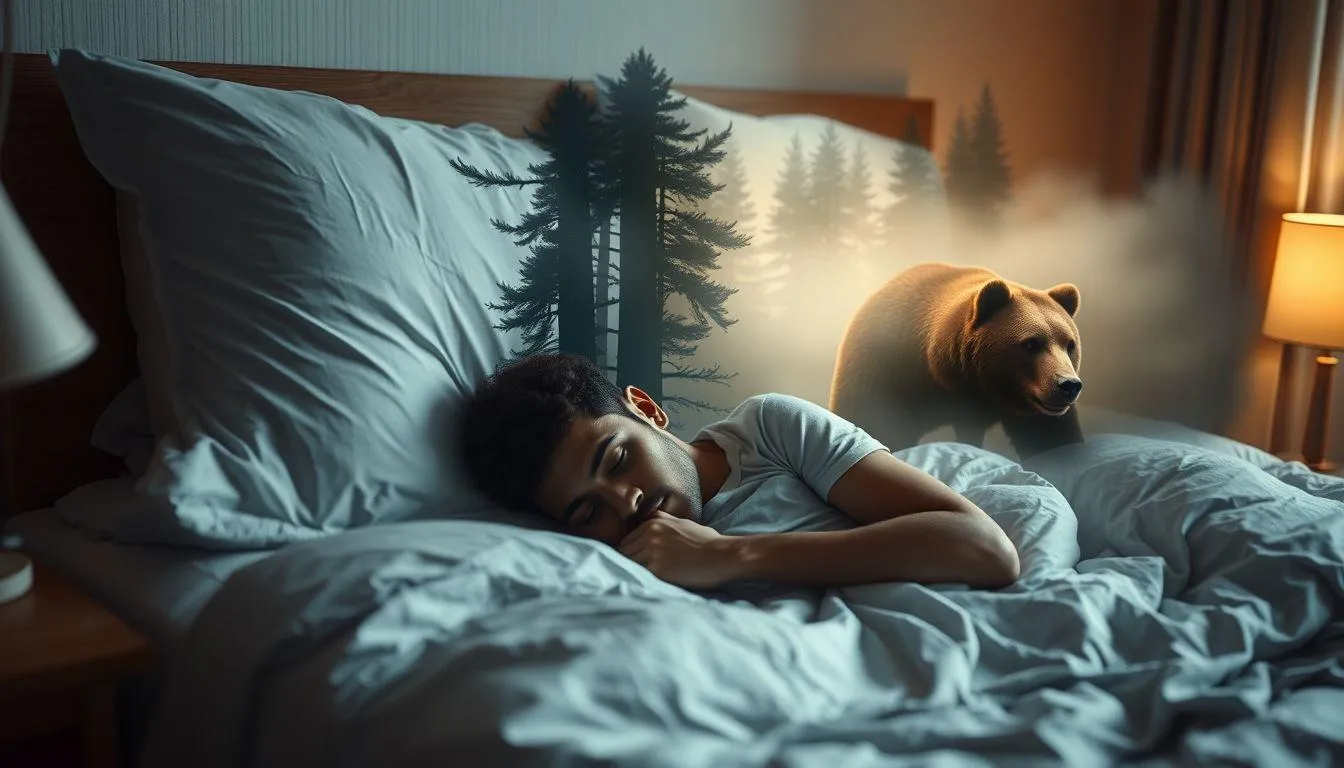 FAQ: Pertanyaan Umum tentang Arti Mimpi Dikejar Beruang (c) Ilustrasi AI