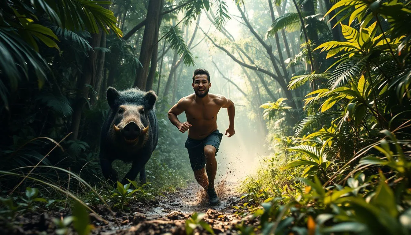 Variasi Mimpi Dikejar Celeng dan Interpretasinya (c) Ilustrasi AI