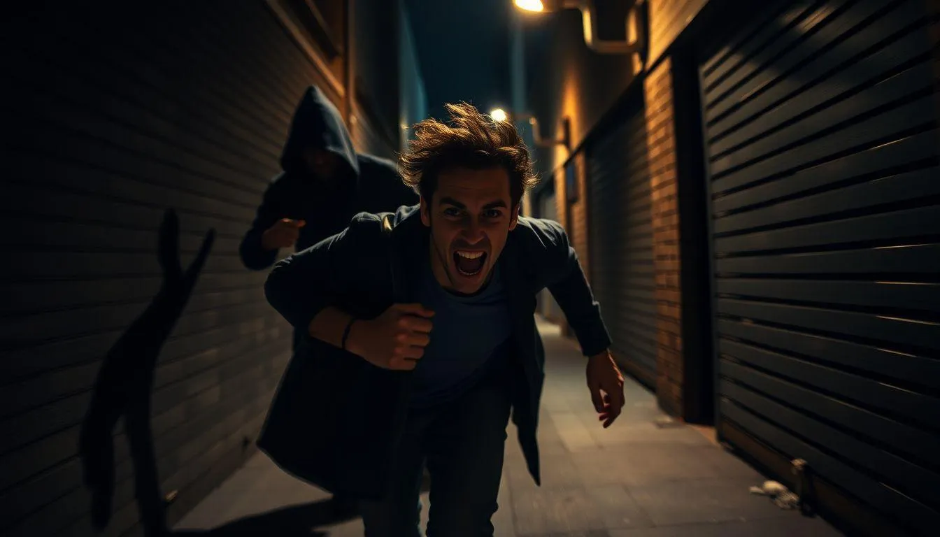 Pengertian dan Makna Dasar Mimpi Dikejar Copet (c) Ilustrasi AI