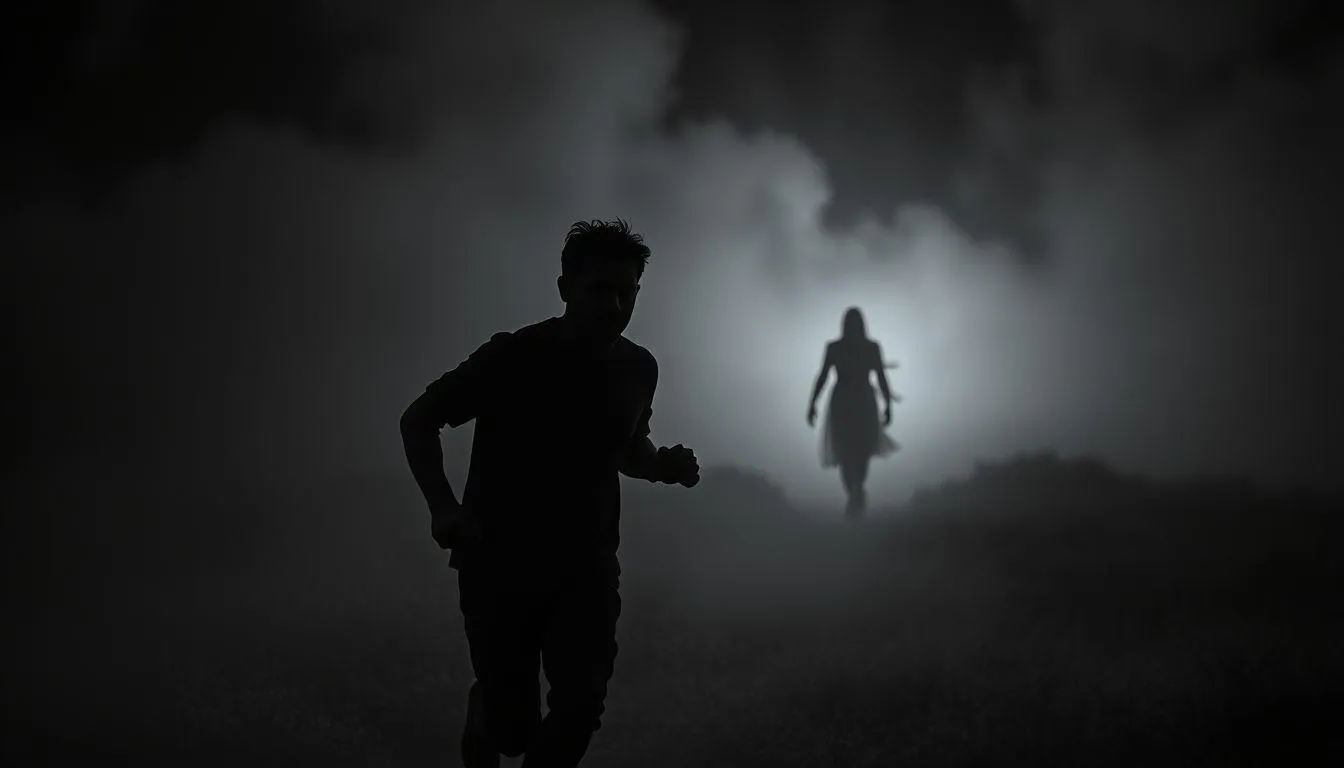 Pengertian dan Makna Dasar Mimpi Dikejar Dajjal (c) Ilustrasi AI