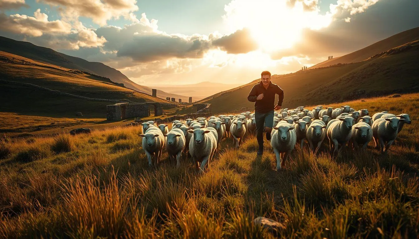 Simbolisme Domba dalam Berbagai Budaya (c) Ilustrasi AI