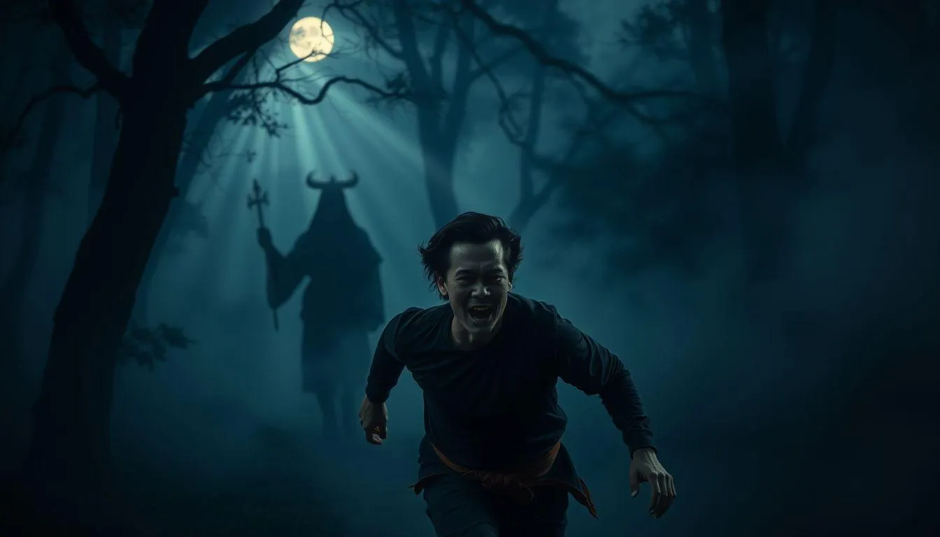 Pengantar: Memahami Fenomena Mimpi Dikejar Dukun (c) Ilustrasi AI