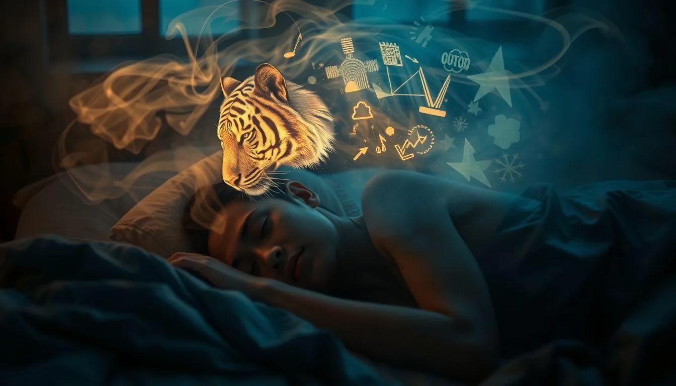 Makna Psikologis Mimpi Dikejar Harimau (c) Ilustrasi AI