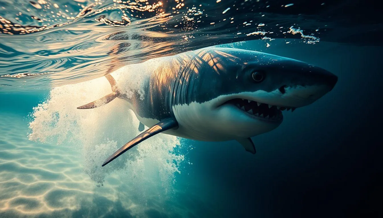 Tafsir Mimpi Dikejar Hiu Berdasarkan Konteks (c) Ilustrasi AI