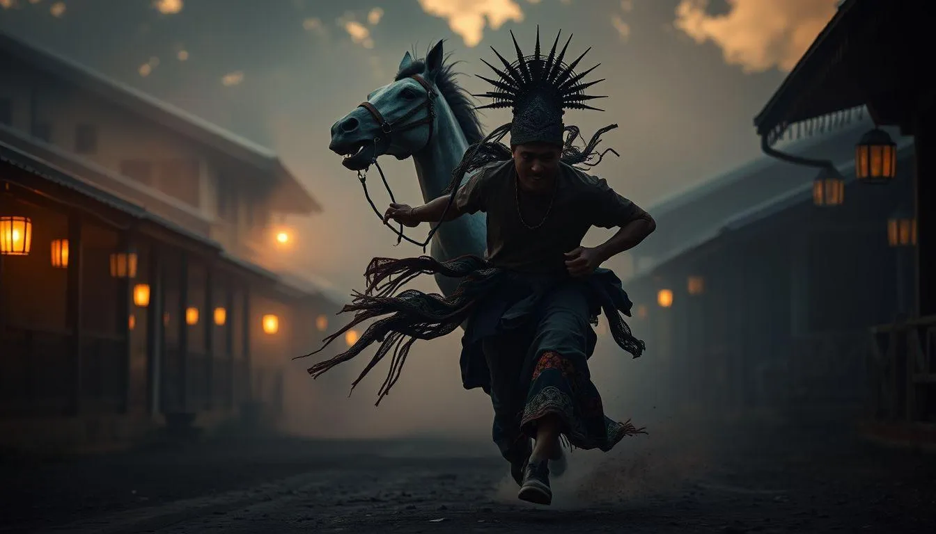 Makna Psikologis di Balik Mimpi Dikejar Jaranan (c) Ilustrasi AI