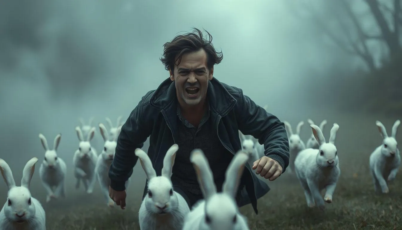 Aspek Psikologis di Balik Mimpi Dikejar Kelinci (c) Ilustrasi AI