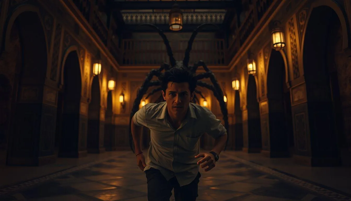 Tafsir Mimpi Dikejar Lipan dalam Islam (c) Ilustrasi AI