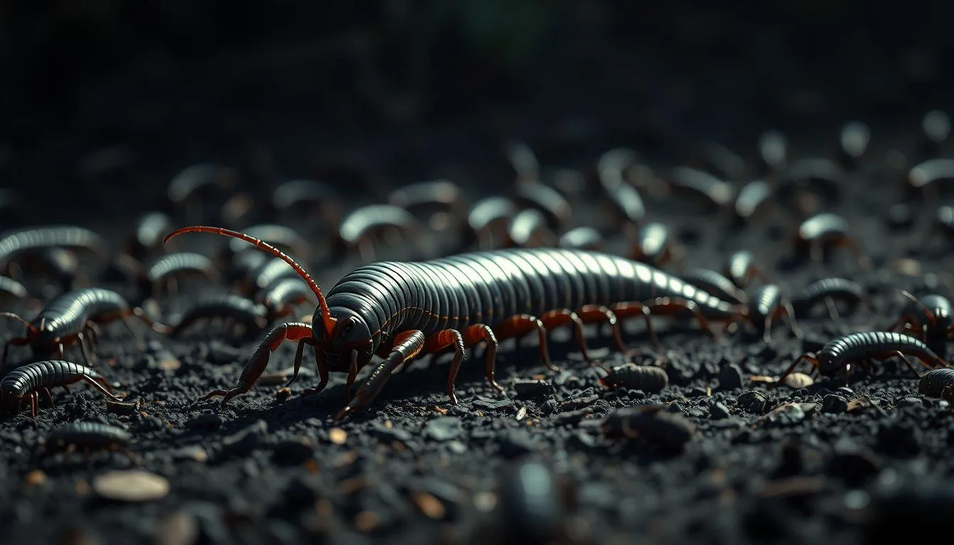 Variasi Mimpi Dikejar Lipan dan Maknanya (c) Ilustrasi AI