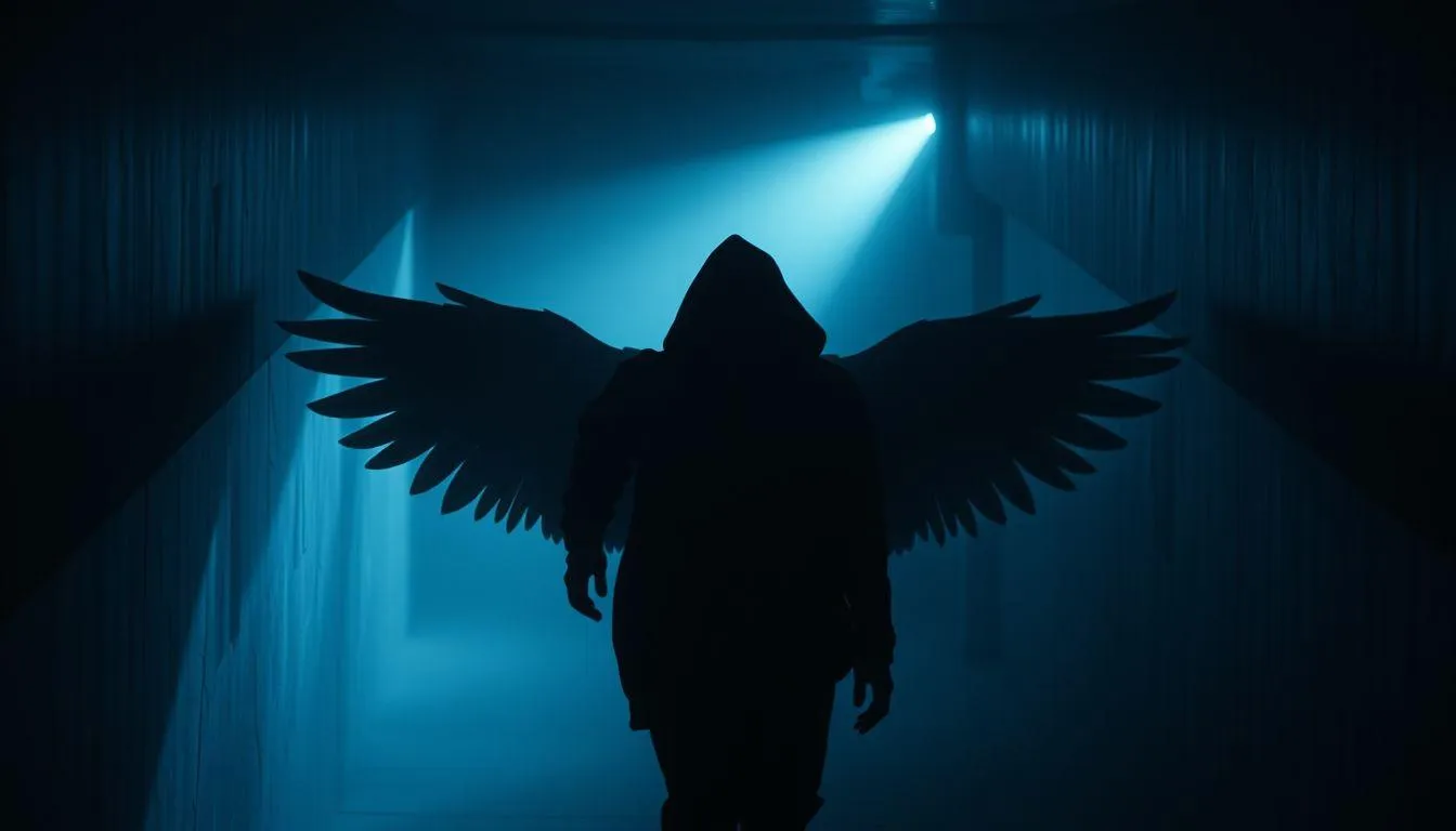 Pengertian dan Makna Umum Mimpi Dikejar Malaikat Maut (c) Ilustrasi AI