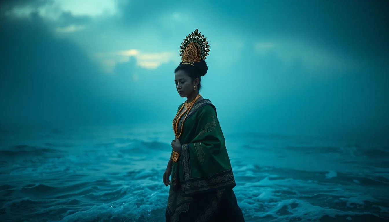 Makna Mimpi Dikejar Nyi Roro Kidul Menurut Primbon Jawa (c) Ilustrasi AI